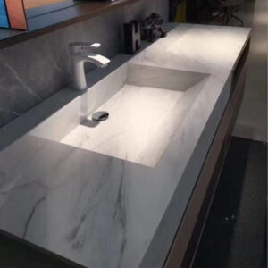 Quartz stone Integrated Washbasin Counter