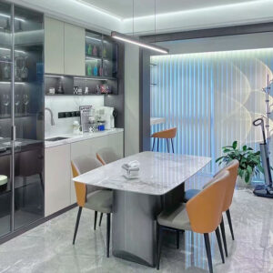 Quartz stone Dining table
